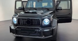 Mercedes třída G W465 2025– Rámeček masky chladiče Carbon V1 fotografie 1