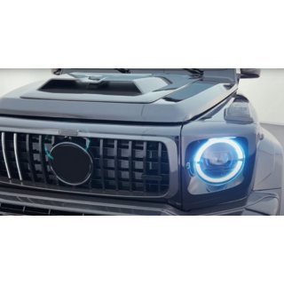 Rámeček masky chladiče Carbon V1 Mercedes třída G W465 2025– fotografie 2