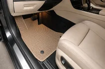 BMW řady 7 F01/F02 2008–2015 EVA autokoberce do interiéru (pro F01, béžové) fotografie 1
