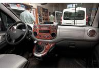 Citroen Berlingo 2008–2018 Kryty palubní desky Karbon fotografie 5