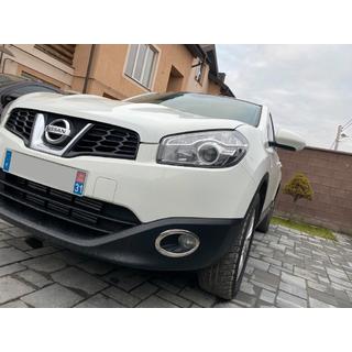 Ozdobné rámečky mlhových světel pouze zvenku (2 ks, nerez) Nissan Qashqai 2010–2014 fotografie 4