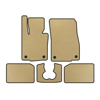 EVA autokoberce do interiéru (pro S F55, 5dveřový, béžové) Mini Cooper F55/56/57 2014–2023
