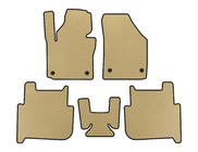 Volkswagen Touran 2003–2010 EVA autokoberce do interiéru (2 řady, 2006-2010, 7místné, béžové) fotografie 1