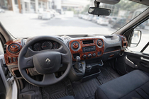 Renault Master 2011–2023 Kryty palubní desky (malá sada) fotografie 1