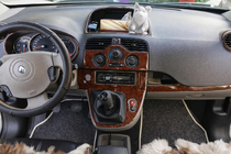 Renault Kangoo 2008–2020 Kryty palubní desky Hliník fotografie 1