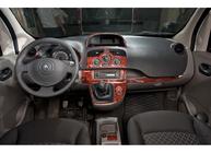 Renault Kangoo 2008–2020 Kryty palubní desky Hliník fotografie 5