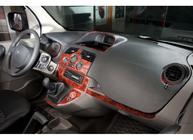 Renault Kangoo 2008–2020 Kryty palubní desky Hliník fotografie 6