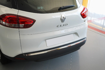 Renault Clio IV 2012–2019 Lišta hrany nárazníku (SW, nerez) fotografie 1