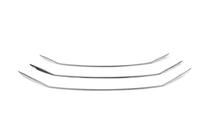 Hyundai Elantra (MD/UD) 2011–2015 Lišty na mřížku (3 ks, nerez) fotografie 2