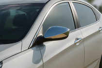 Hyundai Elantra (MD/UD) 2011–2015 Nerezové kryty zrcátek bez blinkru (2 ks) fotografie 1