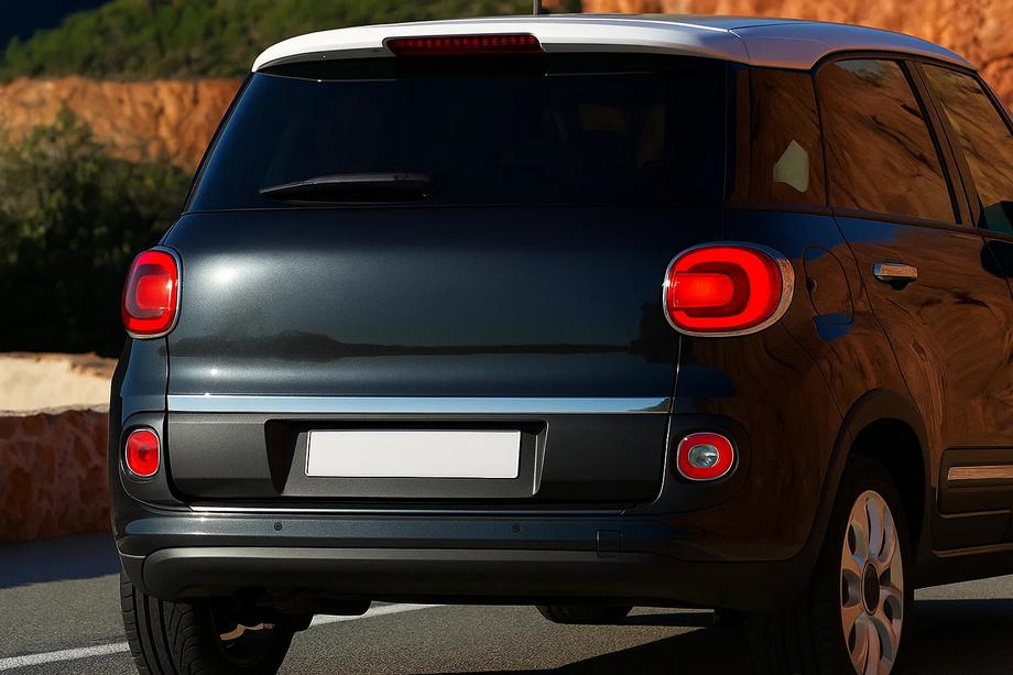 Fiat 500/500L 2013–2022 Nerezová lišta na hranu víka kufru OmsaLine – italská nerezová ocel Image