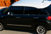 Fiat 500/500L 2013–2022 Okenní lišty (6 ks, nerez) fotografie 9