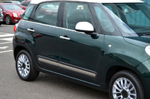 Fiat 500/500L 2013–2022 Okenní lišty (6 ks, nerez) fotografie 3