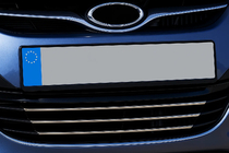 Hyundai I-40 2011–2019 Lišty na mřížku (3 ks, nerez) fotografie 3