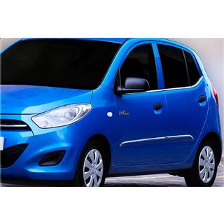 Ozdobné okenní lišty (6 ks, nerez) Hyundai I-10 2008–2013 fotografie 1