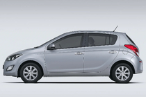 Hyundai I-20 2012–2014 Chromové kryty klik dveří (4 ks, nerez) Carmos - turecká ocel fotografie 1