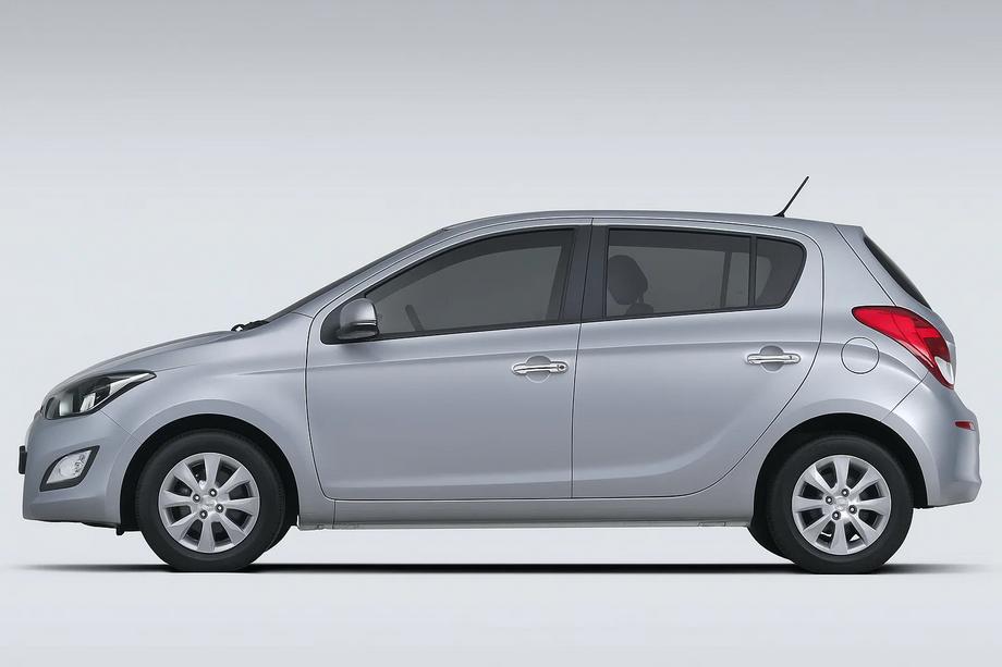 Hyundai I-20 2012–2014 Chromové kryty klik dveří (4 ks, nerez) Carmos - turecká ocel Image