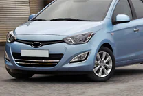 Hyundai I-20 2012–2014 Chromové kryty mlhovek (2 ks, nerez) fotografie 1