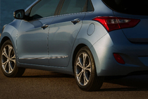 Hyundai I-30 2012–2017 Dveřní lišty z nerezu (4 ks) fotografie 1