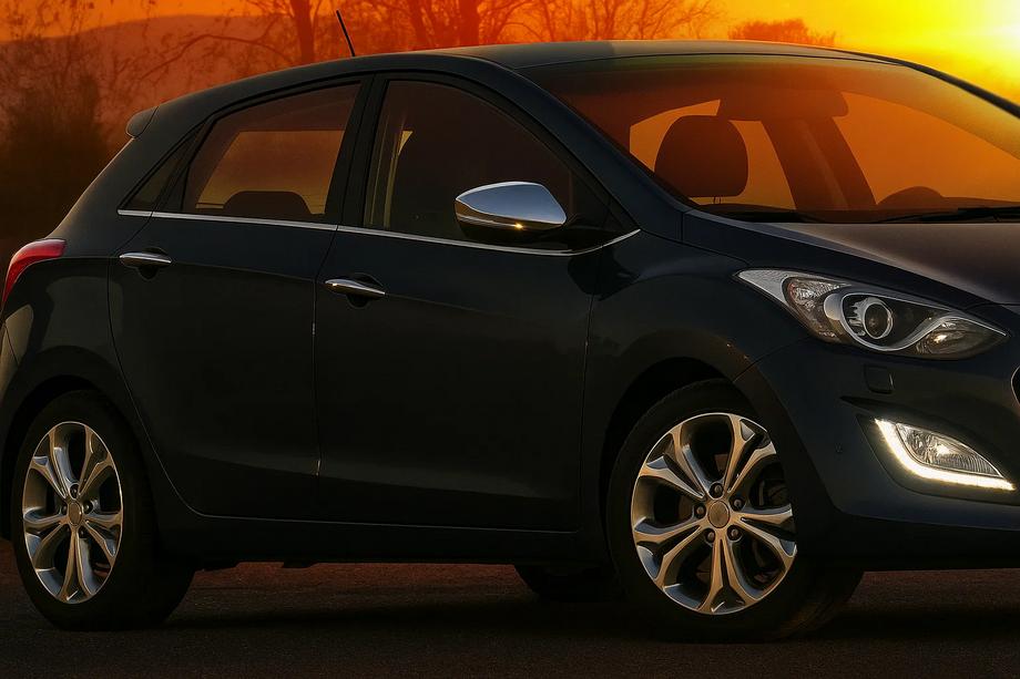 Hyundai I-30 2012–2017 Lišta bočního okna (HB, nerez) Image