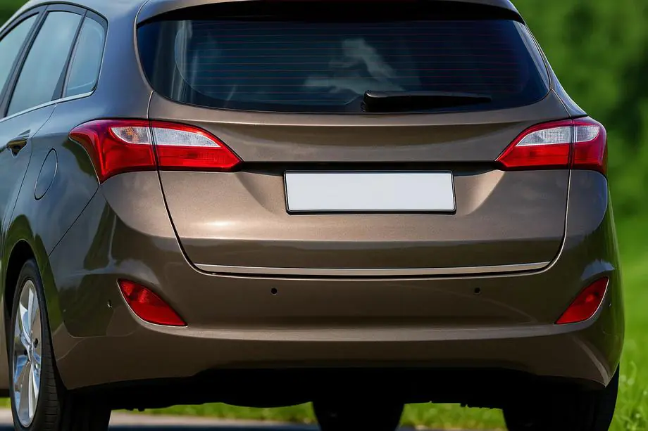 Hyundai I-30 2012–2017 Nerezová lišta hrany víka kufru (SW) Image