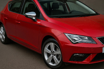 Seat Leon 2013–2020 Nerezové kryty zpětných zrcátek (2 ks) fotografie 2