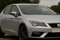 Seat Leon 2013–2020 Nerezové kryty zpětných zrcátek (2 ks) fotografie 1