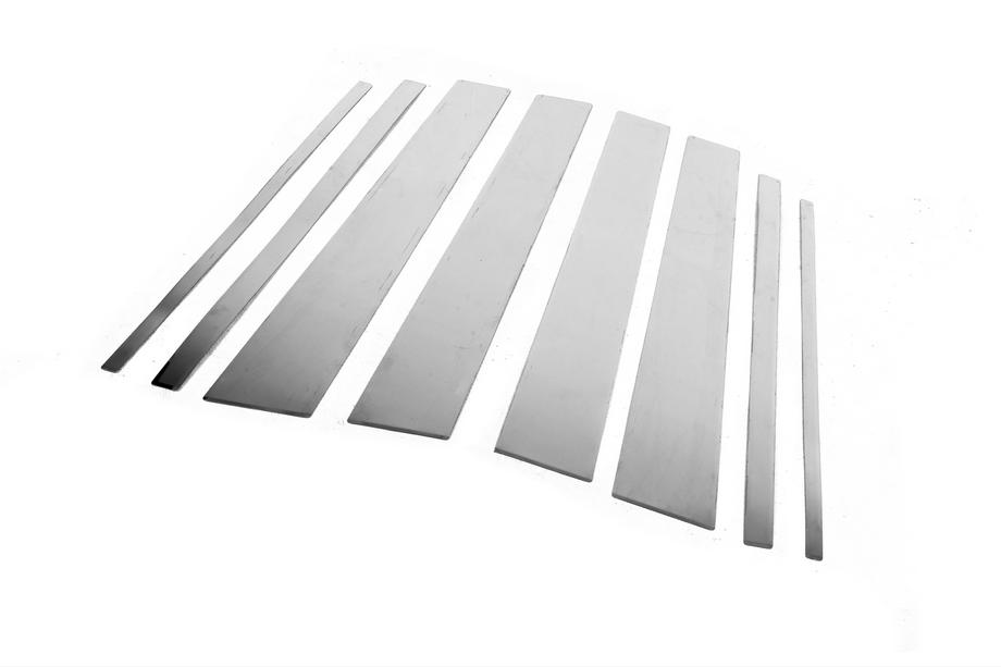 Toyota Land Cruiser Prado 150 2009–2023 Lišty na sloupky dveří (8 ks, nerez) Fotografie 3