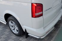 Volkswagen T5 Multivan 2003–2010 Zadní rohy AK003 (2 ks, nerez) fotografie 10