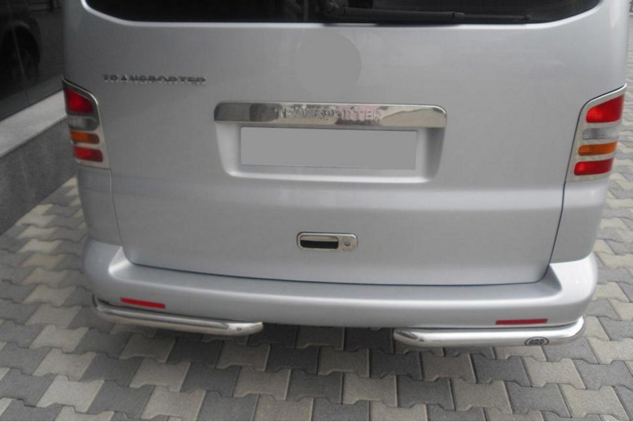 Volkswagen T5 2010–2015 Zadní rohy AK003 (2 ks, nerez) Image