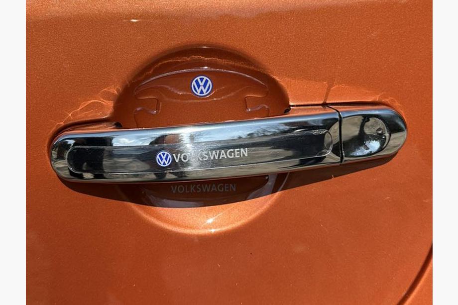 Volkswagen Touran 2010–2015 Chromové kryty klik dveří (4 ks, nerez) Carmos - turecká ocel Fotografie 4