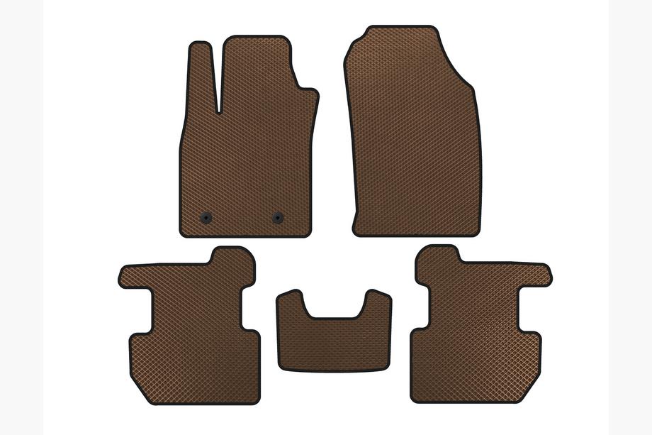 Ford EcoSport 2013–2022 EVA rohože do interiéru (2018-2022, hnědé) Image