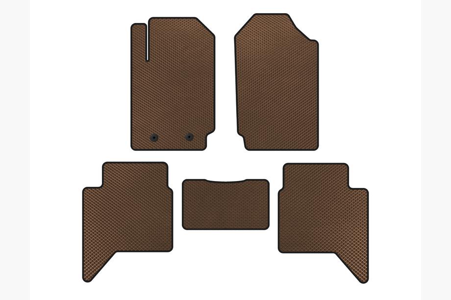Ford Ranger 2011–2022 Autokoberce EVA (hnědé) Image