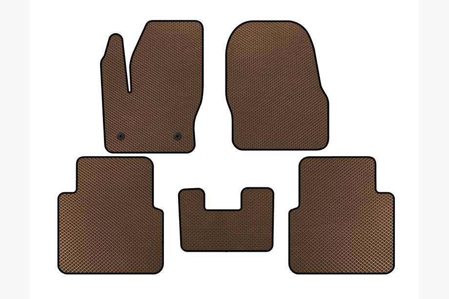 Ford Connect 2014–2021 Autokoberce EVA (hnědé) Image