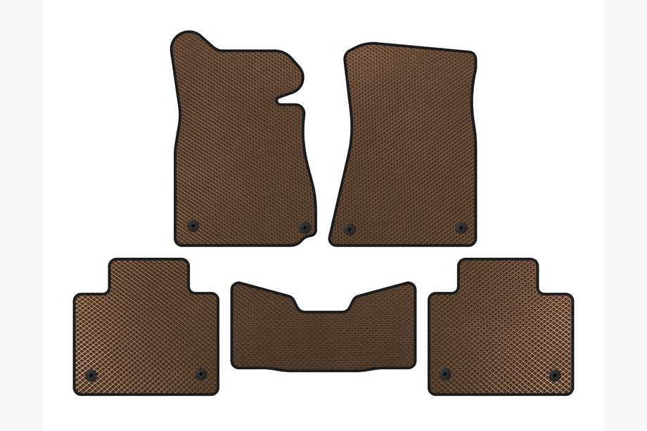 Lexus GS 2011–2020 EVA autokoberce do interiéru (2011-2015, SD, bez pohonu 4x4, hnědé) Image