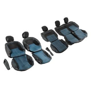 Autopotahy (textil a koženka, Premium) Peugeot Partner Tepee 2008–2018 fotografie 3