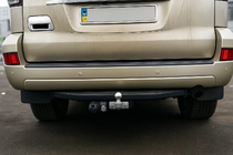 Toyota Land Cruiser Prado 120 2002–2009 Kryt kliky víka kufru (nerez) OmsaLine – italská nerezová ocel fotografie 3