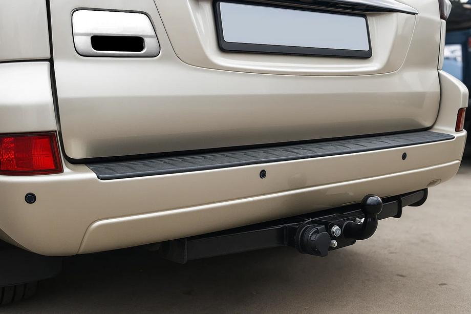 Toyota Land Cruiser Prado 120 2002–2009 Kryt kliky víka kufru (nerez) OmsaLine – italská nerezová ocel Image
