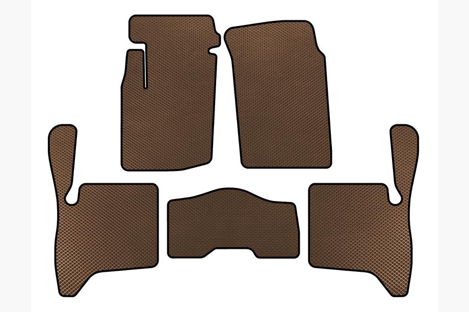 Suzuki Vitara 1998–2006 EVA autokoberce do interiéru (3dveřové, hnědé) Image