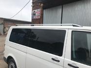 Volkswagen T5 2010–2015 Střešní ližiny CROWN (matná šedá) fotografie 13