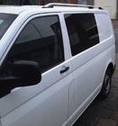 Volkswagen T5 Caravelle 2004–2010 Střešní ližiny CROWN (matná šedá) fotografie 13