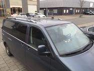 Volkswagen T5 Multivan 2003–2010 Střešní ližiny CROWN (matná šedá) fotografie 12