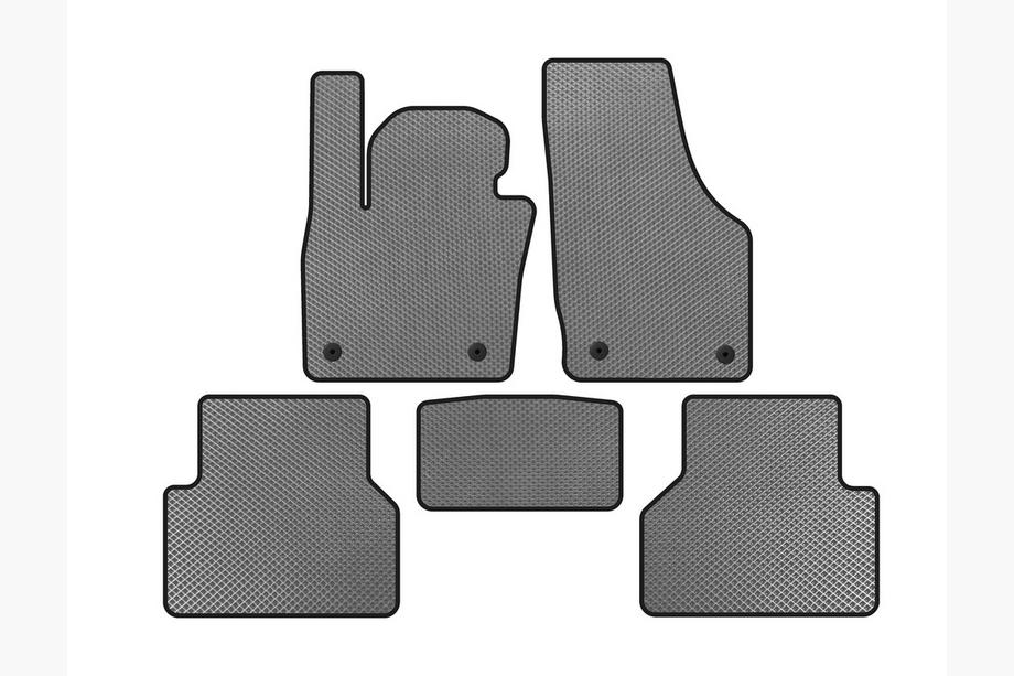 Audi Q3 2011–2019 EVA autokoberce do interiéru (šedé) Image