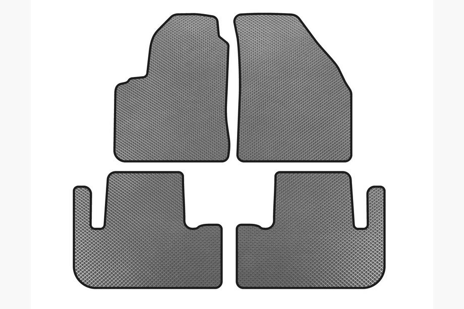 Chevrolet Tacuma/Rezzo 2000–2008 EVA autokoberce do interiéru (šedé) Image