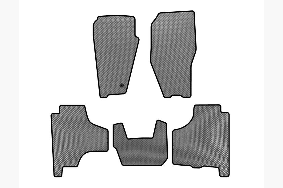 Dodge Nitro 2006–2011 EVA autokoberce do interiéru (šedé) Image