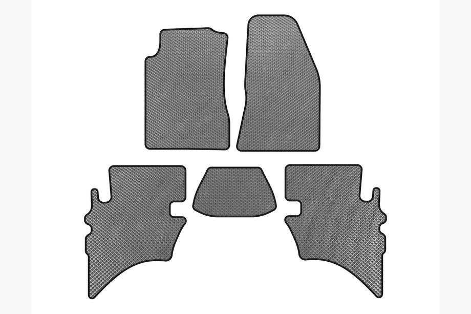 Ford Ranger 2002–2006 EVA autokoberce do interiéru (šedé) Image