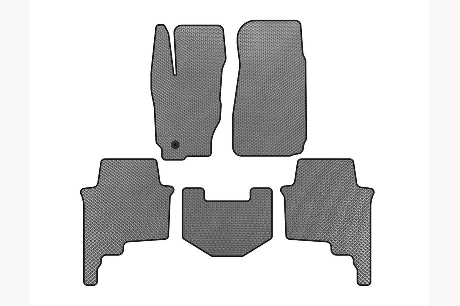 Jeep Commander 2005–2010 EVA autokoberce do interiéru (šedé) Image