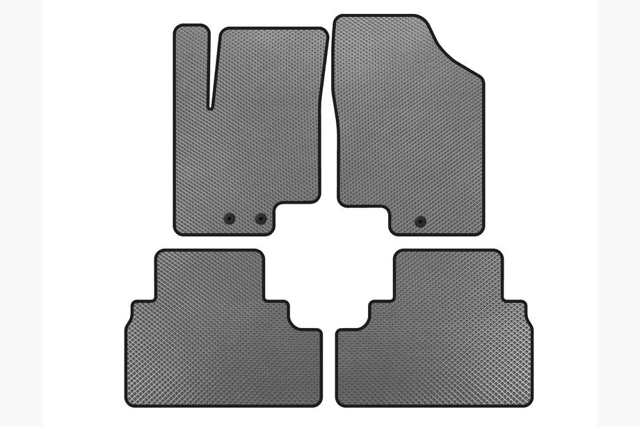 Kia Venga 2010–2019 EVA autokoberce do interiéru (šedé) Image