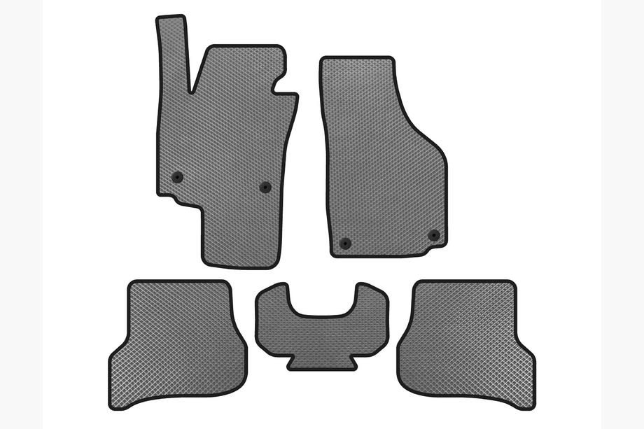 Seat Altea 2004–2015 EVA autokoberce do interiéru (šedé) Image
