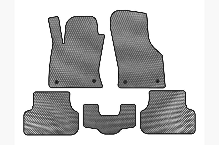 Seat Leon 2013–2020 EVA autokoberce (2013-2016, SW, šedé) Image